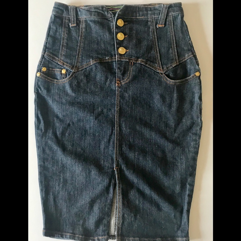 YNQ Pencil Denim Skirt/ size 3